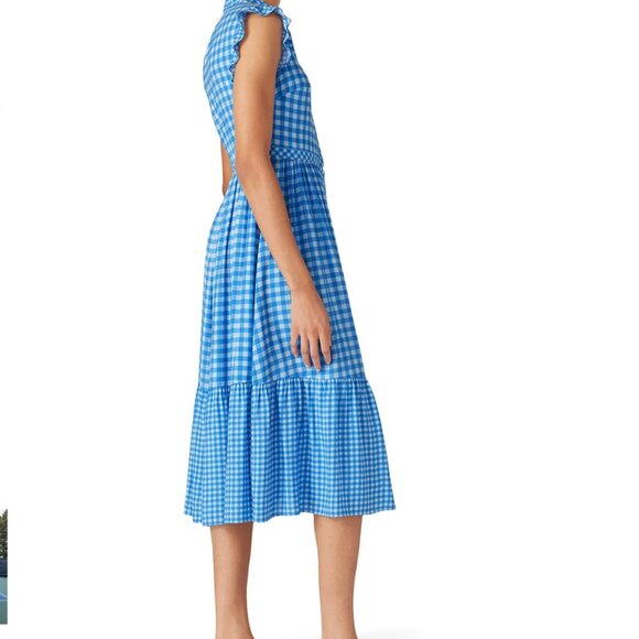 Draper James Flutter Sleeve Patio Shirtdress - Picture 3 of 7